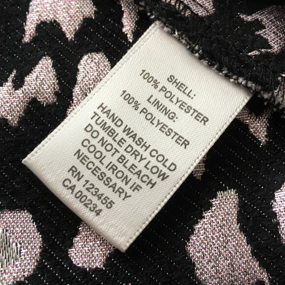 Design Lab Women’s Leopard Print Sleeveless Dress - Picture 5 of 6